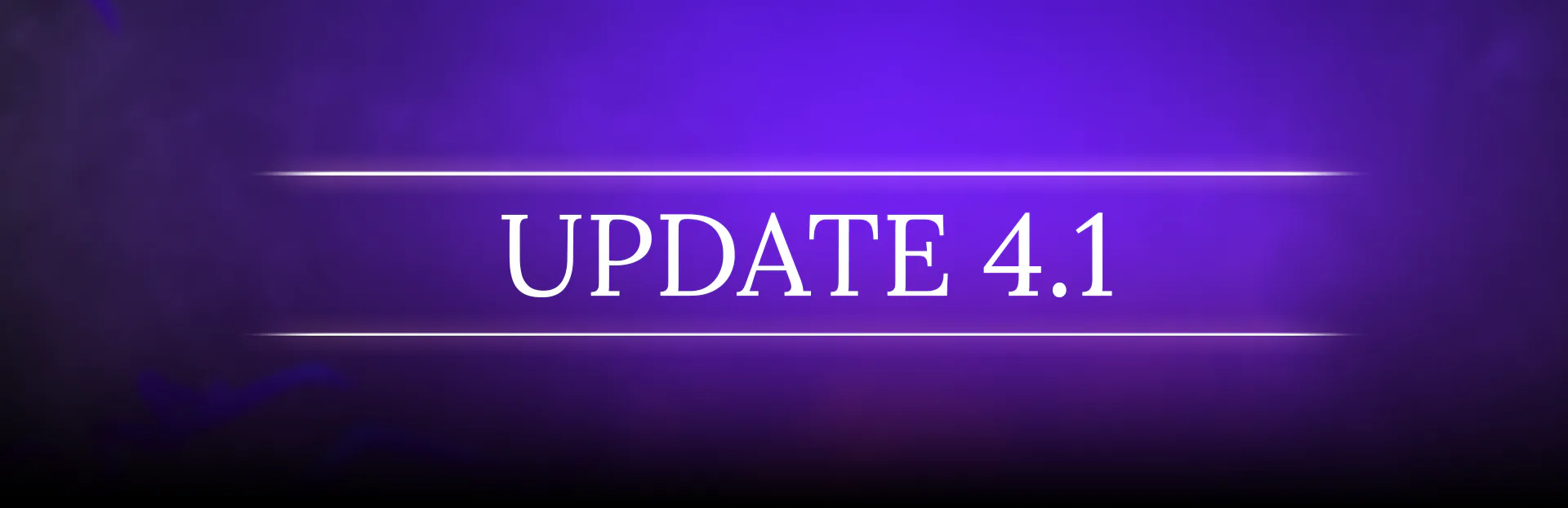Update 4.1 - New Store