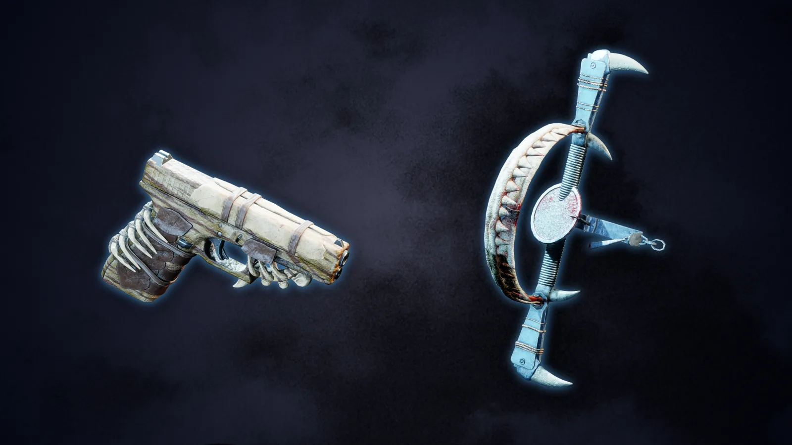 The Fossil Maker pistol and Fossil Snatch bear trap rewards